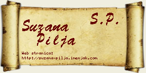 Suzana Pilja vizit kartica